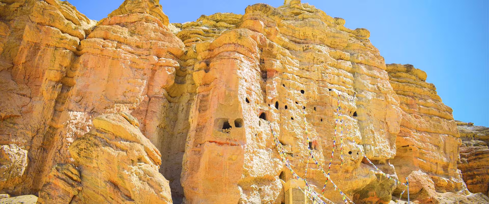 Chooser Caves Upper Mustang Nepal