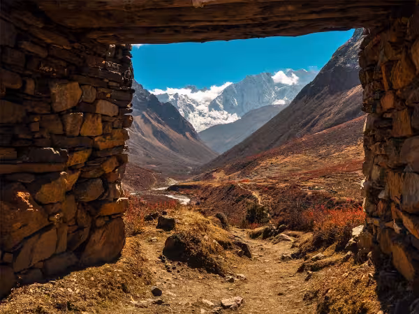 Quiter Trail To Samdo Village