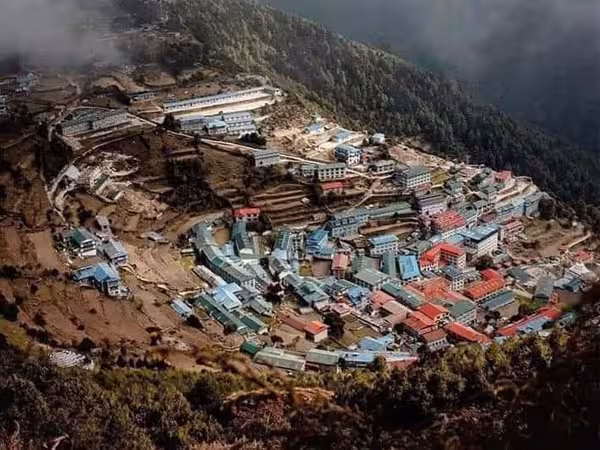 Namche Bazaar View