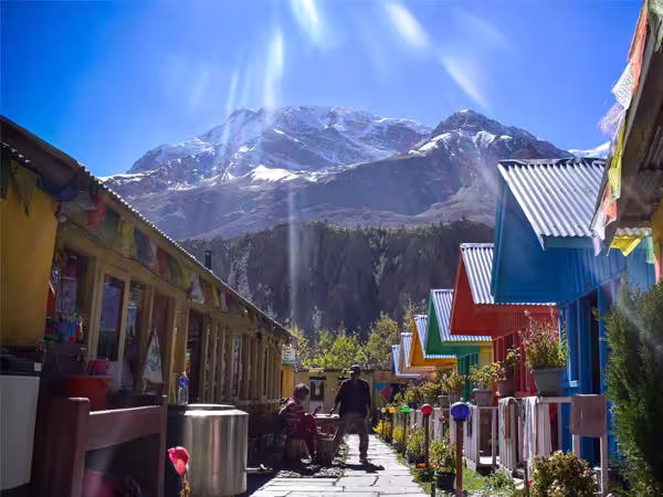 Manang tea house in Annapurna Circuit Trek