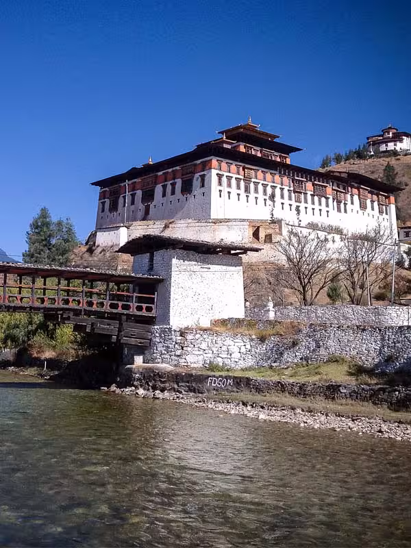Rinpung Dzong traditional Bhutanese architecture
