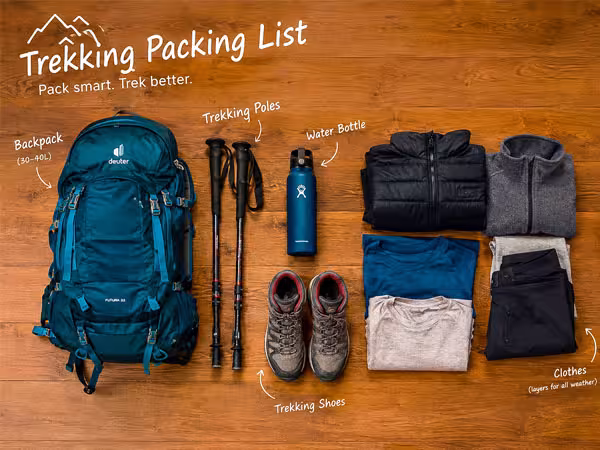 Manaslu Circuit Packing List