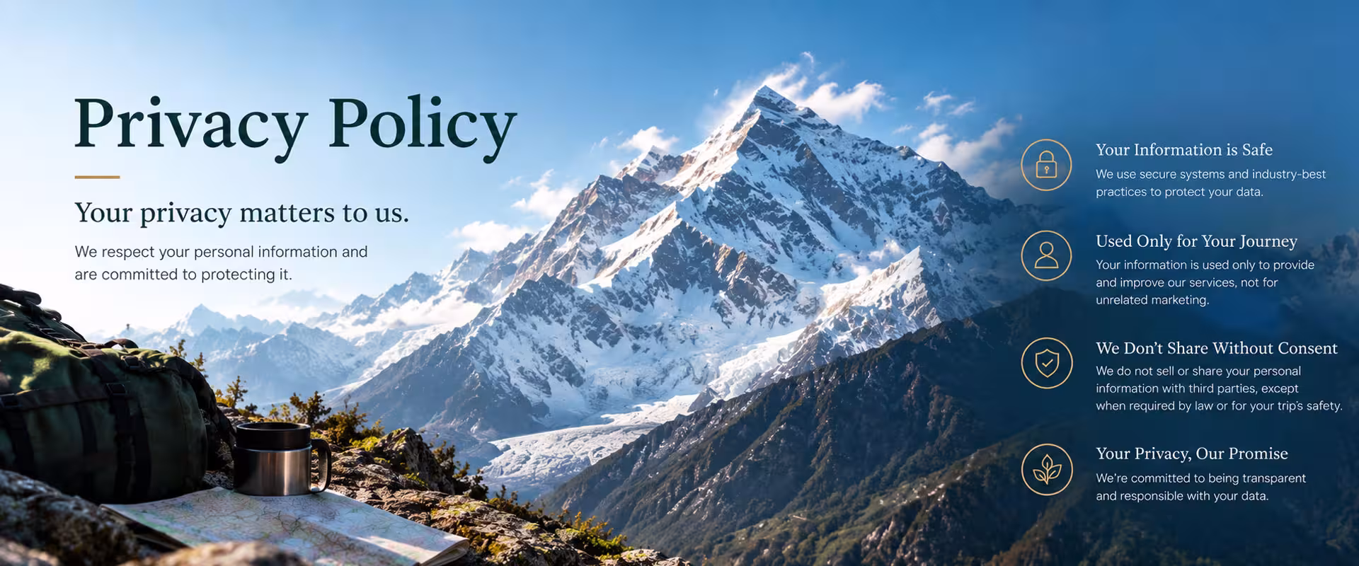 Privacy Policy of Sublime Trails
