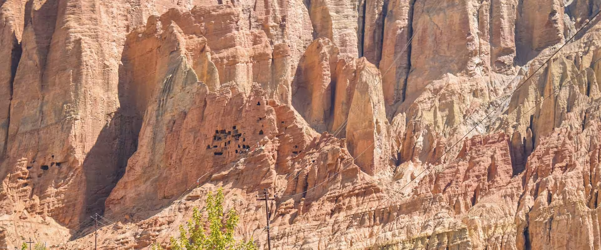 Upper Mustang the Red Cliff of Dhakmar