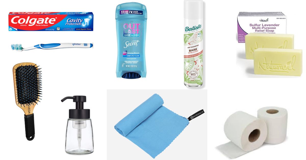 Toiletry items.
