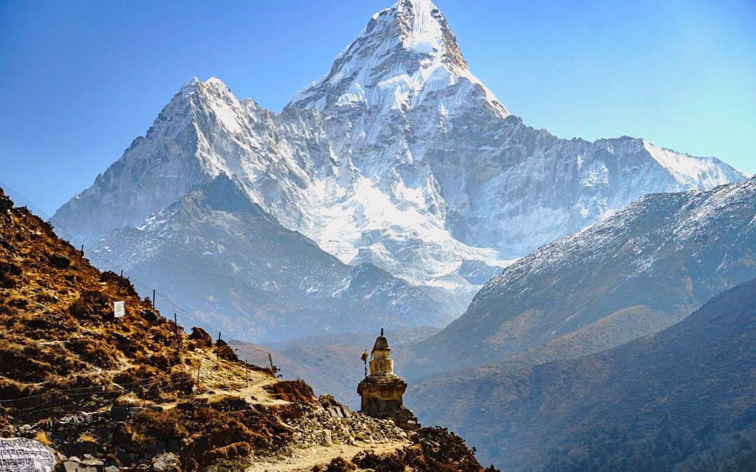 Mt. Ama Dablam seen from Sagarmatha National Park