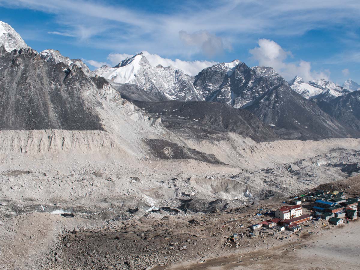 gorakshep landscape