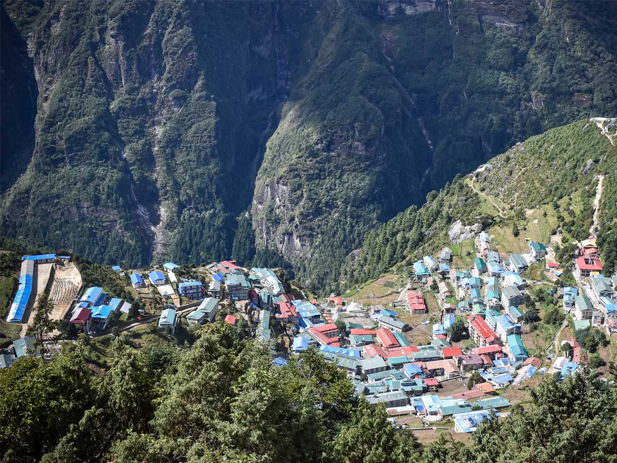 Namche Bazaar Sagarmatha Khumbu Nepal