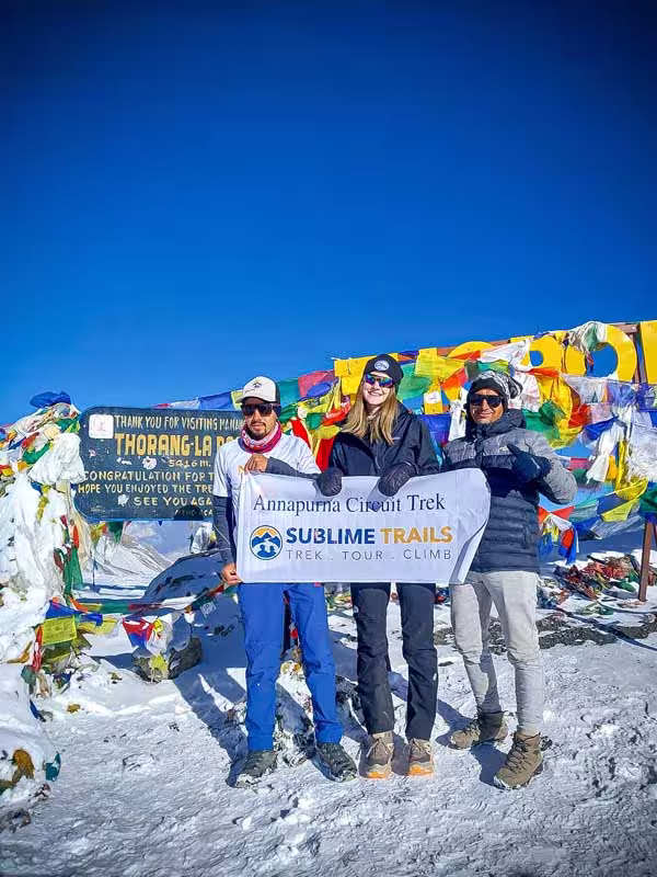Annapurna Circuit Trek Sublime Trails