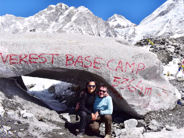 Sublime Trails Guest At Everest Base Camp