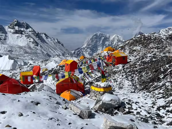 Tents At Everest Base Camp