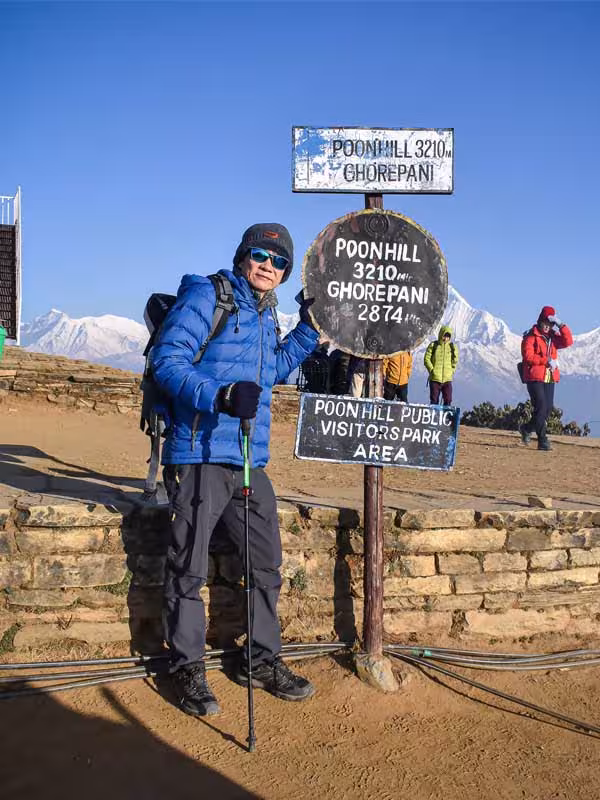 Ghorepani poonhill trek 4 days