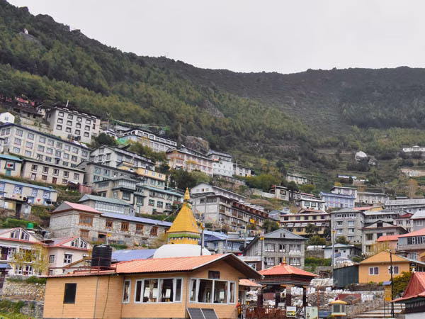 Namche Bazaar, the gateway to Everest on the 5-day Everest Base Camp tour