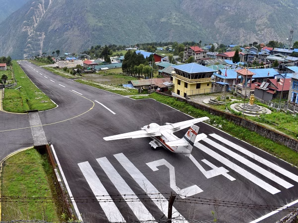 Experience a spectacular mountain flight to Lukla Airport, the unforgettable starting point for every Everest trekking adventure.