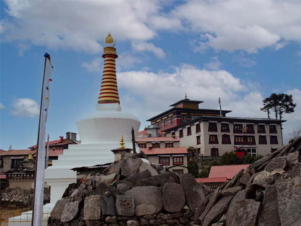 Tengboche Monastery, the spiritual heart of the Everest region
