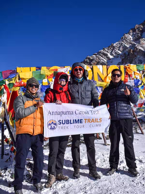 Annapurna Circuit Trek with Sublime Trails Review