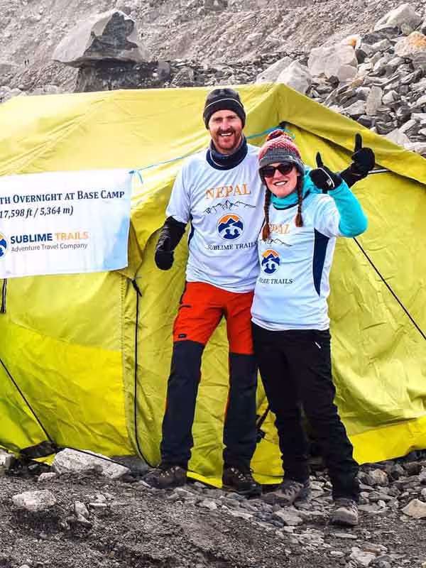 Overnight at Everest Base Camp Review Video